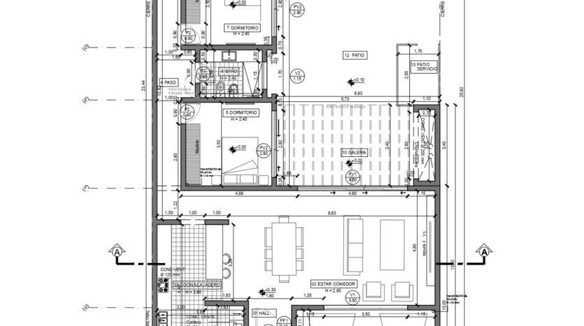 CASA A ESTRENAR EN BARRIO VILLA MICHELO, MAIPÚ